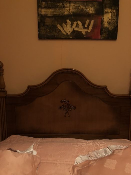 Quarto de casal em castanho