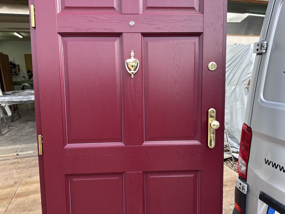 Drzwi zewnętrzne drewniane Amerykańskie Na wymiar montaż Cała Polska