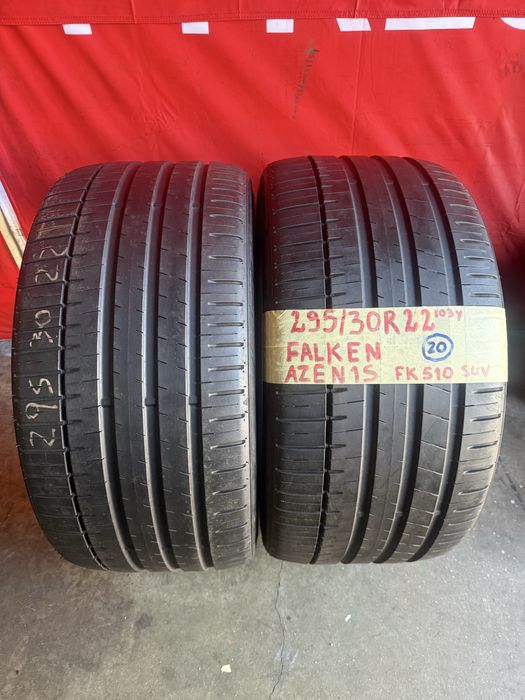 Pneus 295/30/20 Falken Impecaveis