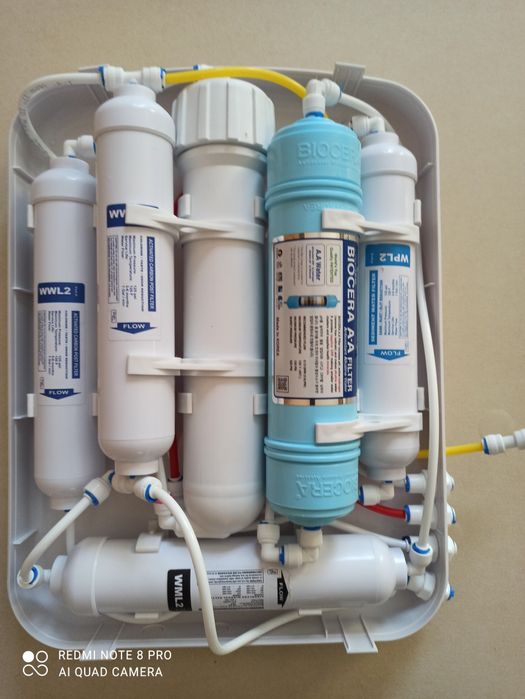 Serwis filtrów wody, odwrócona osmoza, montaż, sprzedaż. Faktura VAT 0