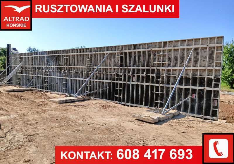 Ściana, Szalunki Ścienne, Płyty Szalunkowe, Fundamenty z płyt - Altrad