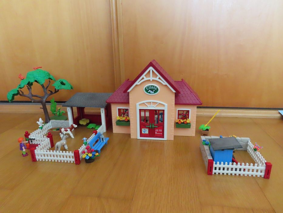 Hospital veterinário da playmobil