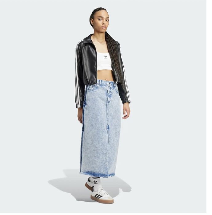Юбка adidas Kseniaschnaider Denim Maxi Originals