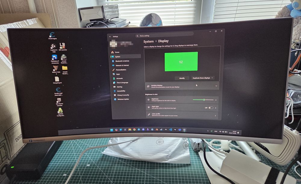 Монітор 34" вигнутий Samsung LC34J791W + підтримка Thunderbolt 3