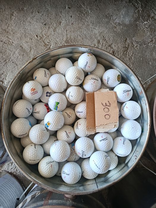 Vendo 1650 bolas de golfe