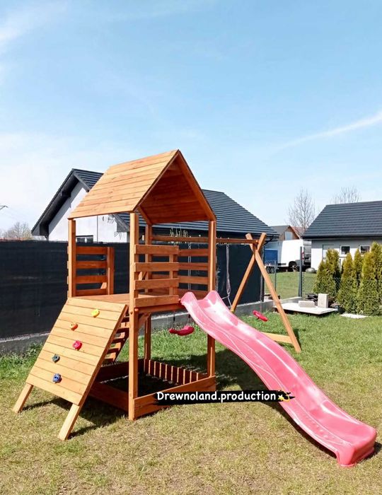 SUPER OFERTA! Plac zabaw wykonany kompleksowo! Montaż Gratis!Transport