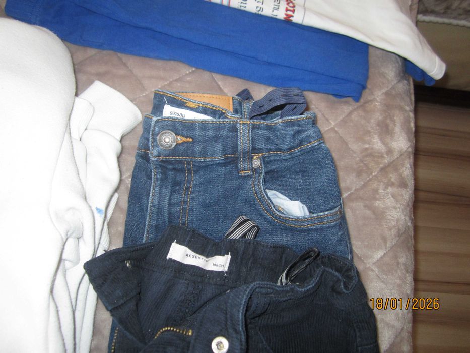 Zestaw ubrań dla chłopca 146 cm.