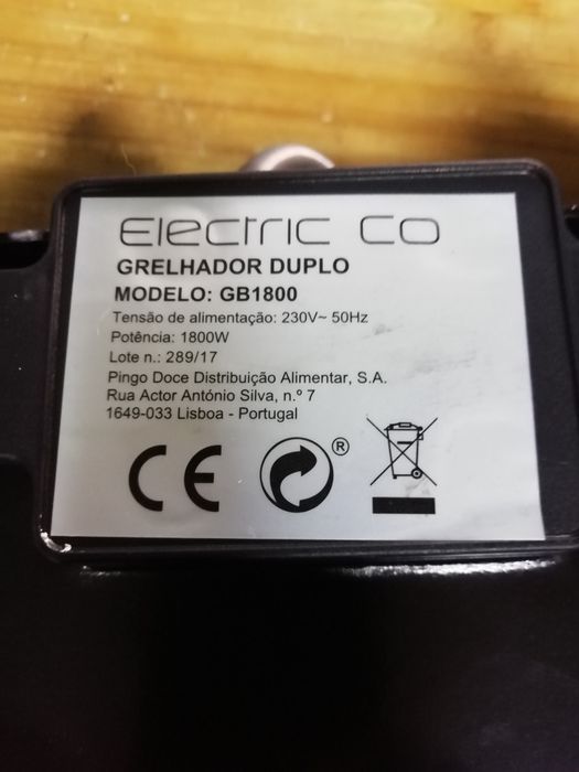 Grelhador de placas grande