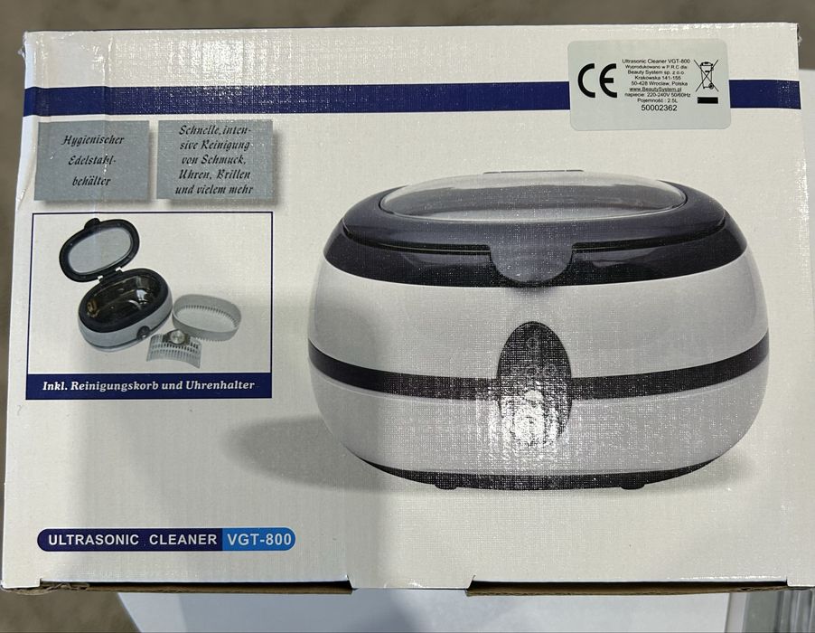 Myjka ultradźwiękowa