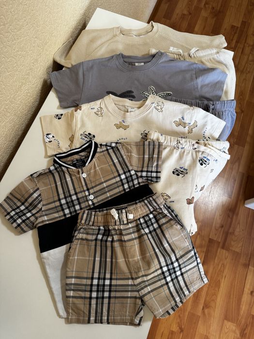 Літній комплект костюм для хлопчика next h&m zara