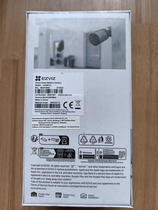 Розпродаж Камера відеоспостереження ZS-GX3S з акумулятором 5200 mAh.