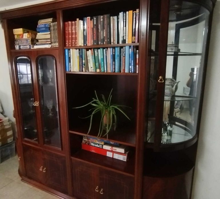 Móvel de Sala com cristaleira