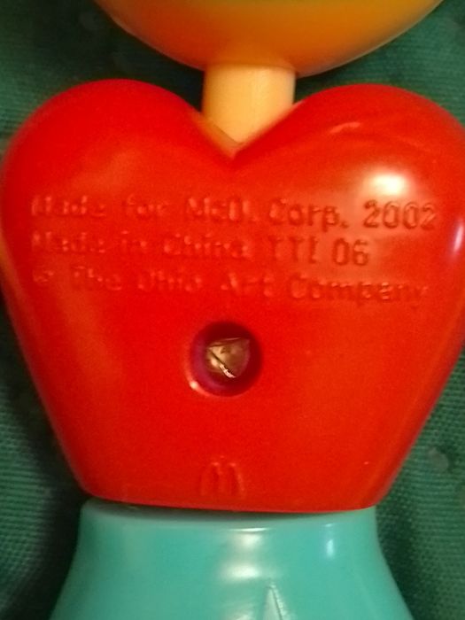 Bonecas coleção "Betty Spaghetty" para McDonald's