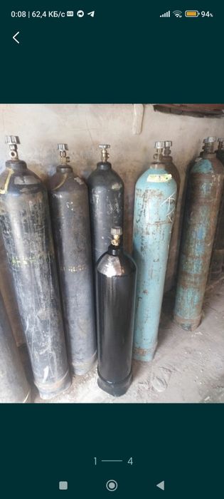 Баллоны аргон кислород углекислота  продажа доставка тех газы.