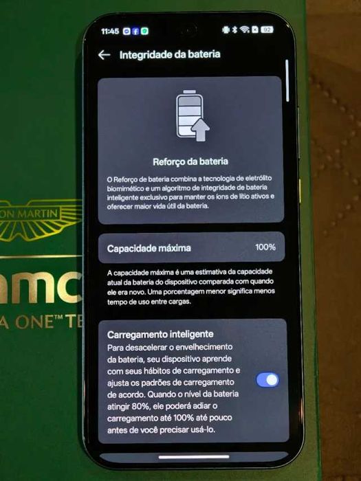 Smartphone Realme GT8 Pro Aramco F1 16GB 1TB Edição Limitada