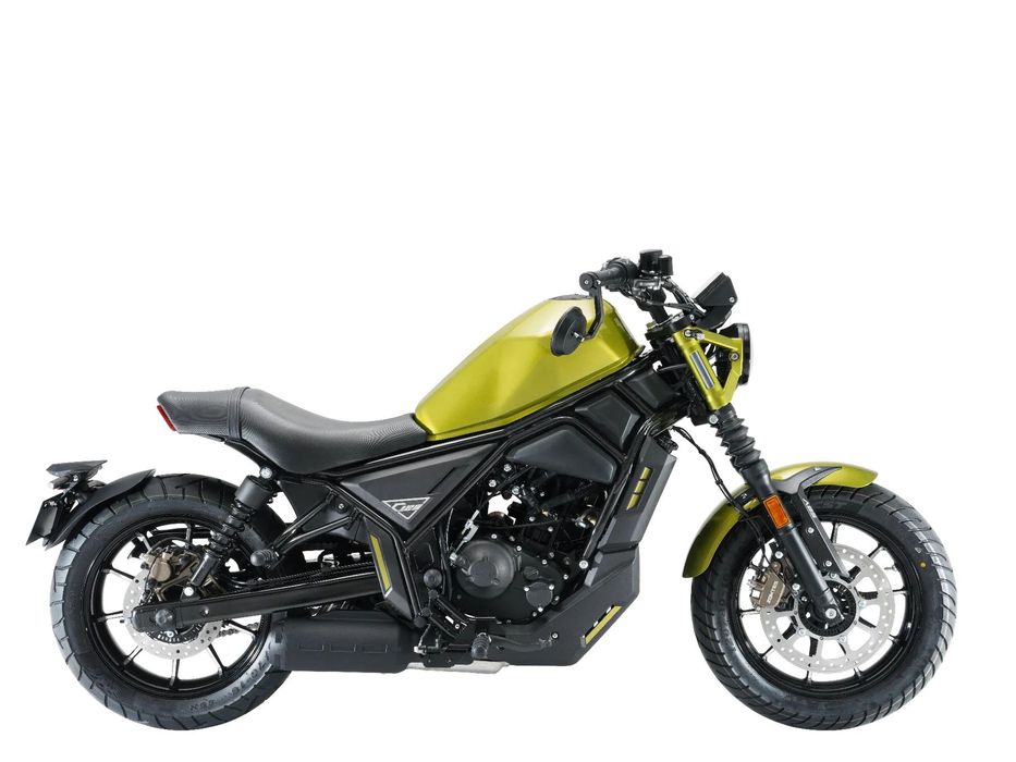 Zontes 125C - nowy, dostępny od ręki, kolor żółty