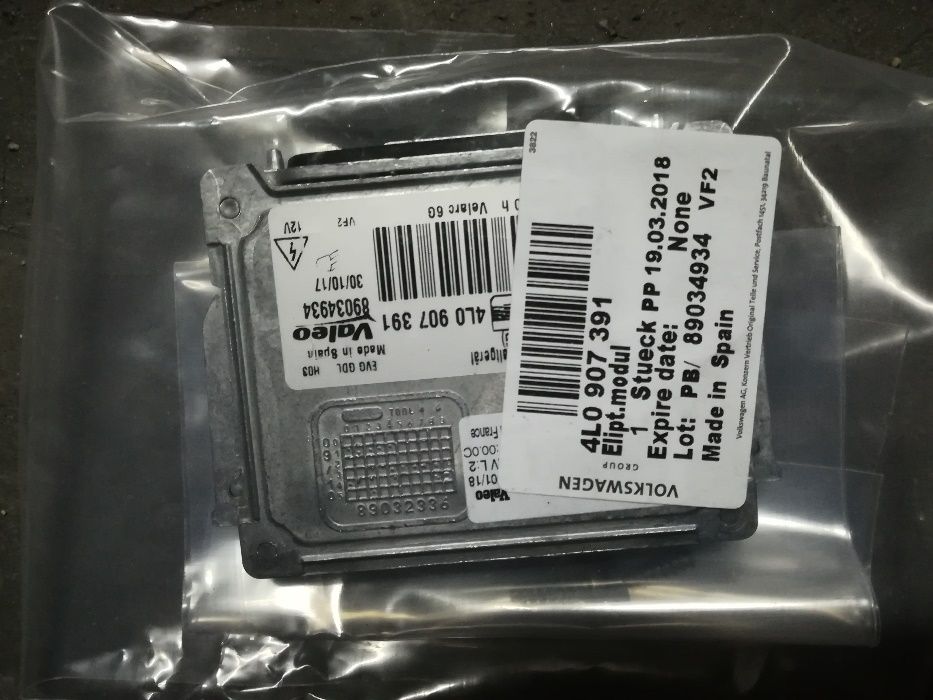 MODULO potencia e/ou UNIDADE farois, VW SEAT
