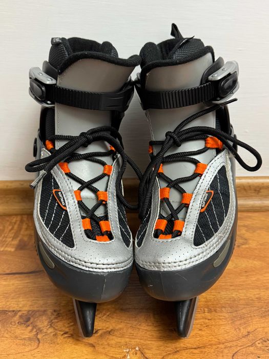 Łyżwy hokejowe regulowane hokejówki Thinsulate V3Tec 32 33 do 34 35