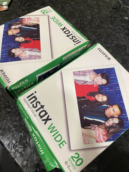 Instax Wide cartuchos - expirados mas com garantia particular