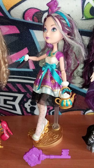 Ever After High Madeline Hatler Nowa piękna lalka unikat od Mattel