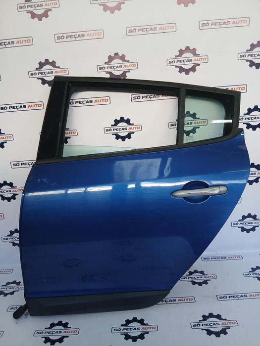 PORTA TRASEIRA ESQUERDA AZUL RENAULT MEGANE 3 1.5DCI ANO: 2010