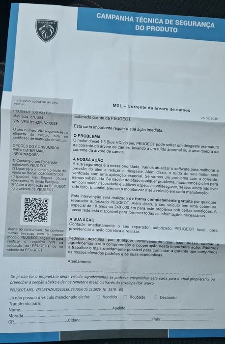 Peugeot 308 GT line 1.5HDI
