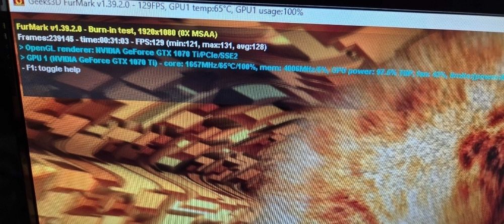 Продам відеокарту MSI GeForce GTX 1070 TI 8GB GDDR5