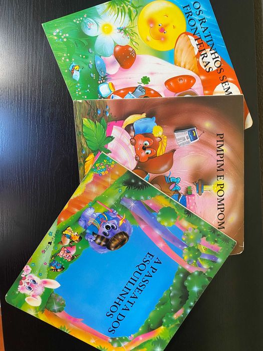 Pack de 3 livros infantis