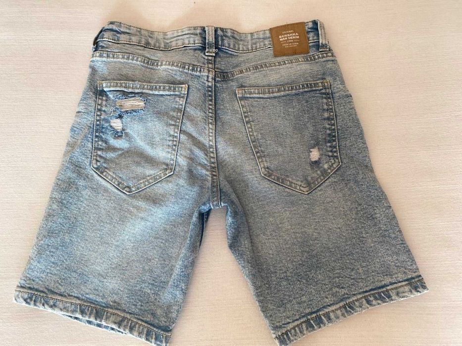 Calções de Ganga - Bershka - Tam 36