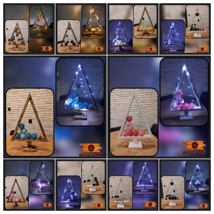Stroik świąteczny na cmentarz, lampion, choinka, choinka/znicz,