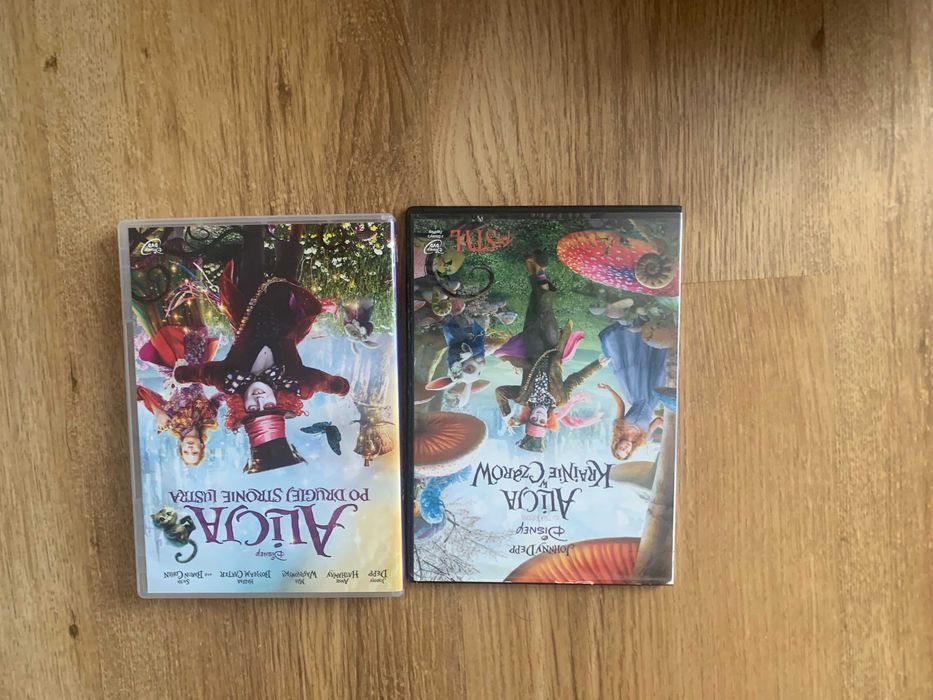 Filmy z serii Alicja w Krainie Czarów DVD