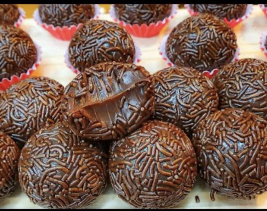 Faco brigadeiros a unidade e peso