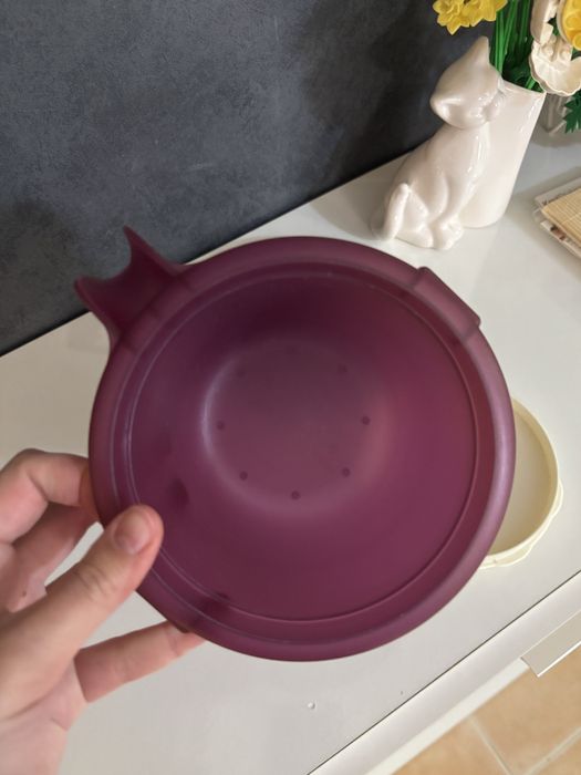 Tupperware para cozinhar arroz no microondas