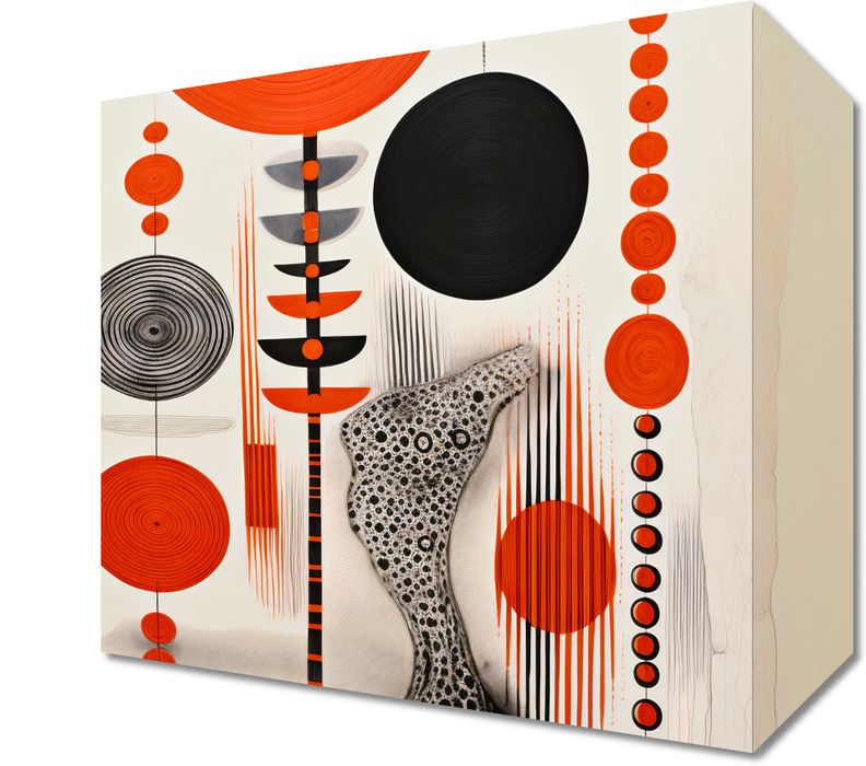 Obraz 20x20cm Kontrastowy Kosmos