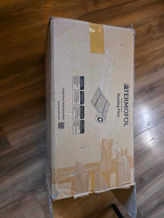 Folia grzewcza Termofol 220W/m² 50cm 26mb – NOWA + termostat TF-H6