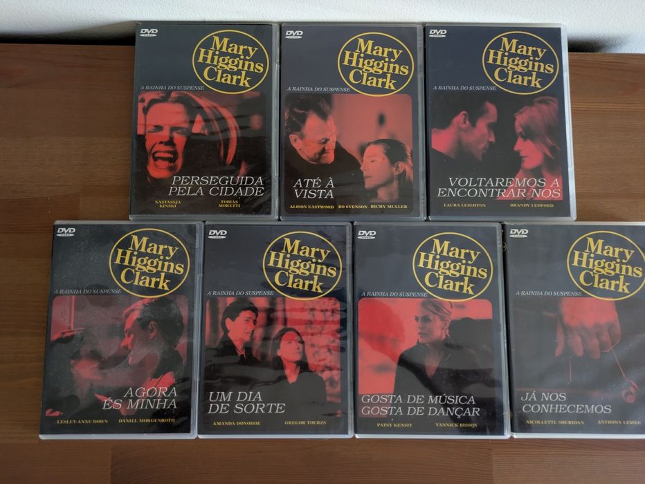 DVD Coleção " Mary Higgins Clark " 7Us (Como Novos)