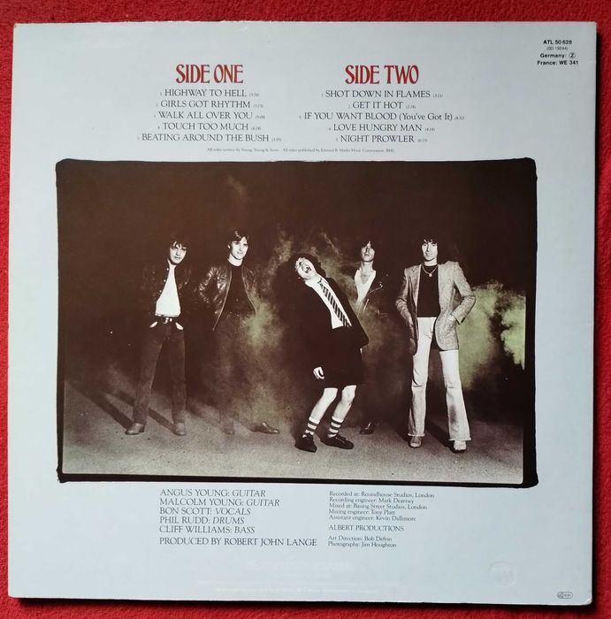 AC/DC highway to hell płyta winylowa