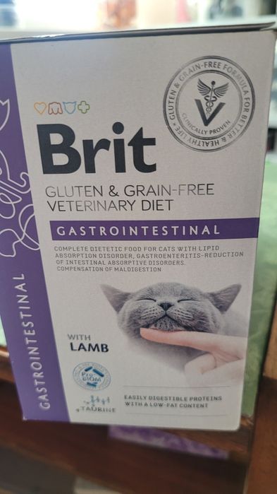 Karma dla kota Brit Gastrointestinal 12x85g