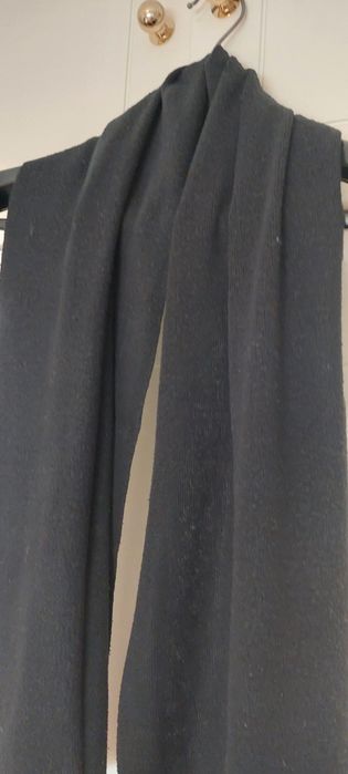 Chachecol Preto em Lã