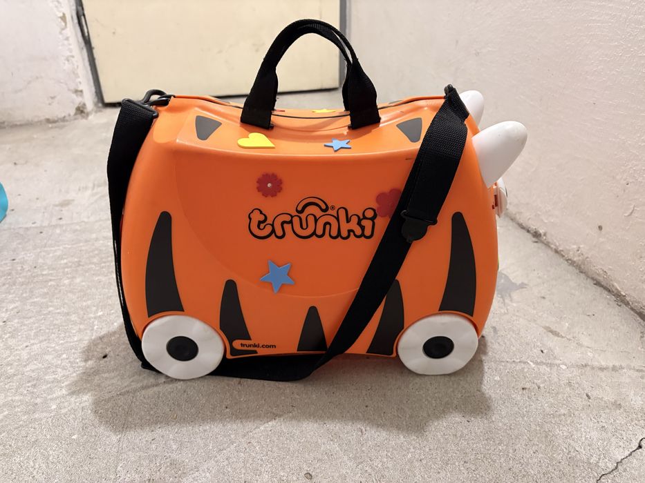 Trunki walizka dziecieca tygrys