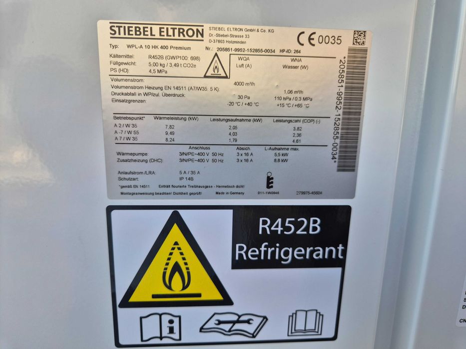Pompa ciepła Stiebel Eltron WPL-A 10HK 400 Premium Nowa za 50% ceny