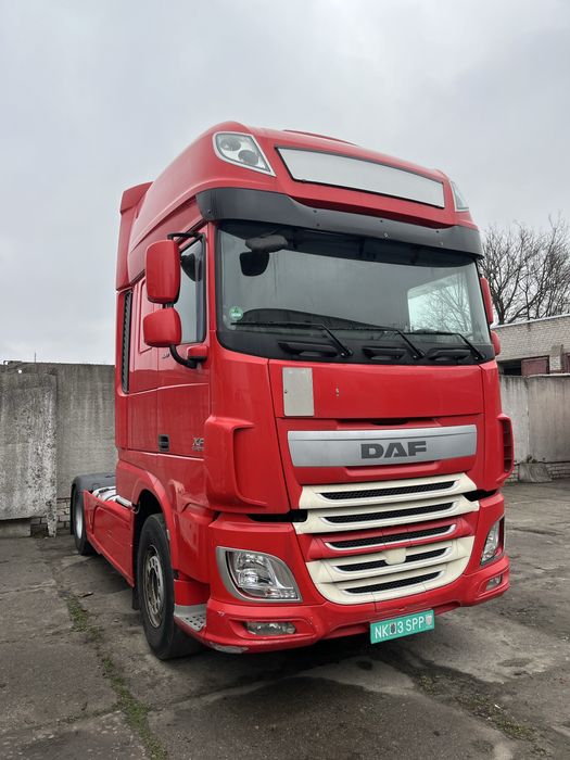 Капот, фара, губа, борода, дефлектор, ступеньки Daf 106 2016,  разборк