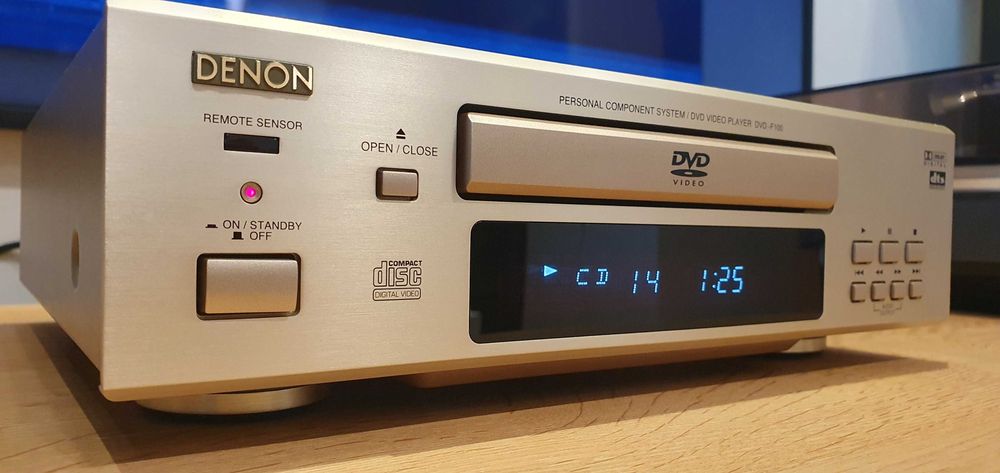 Denon DVD F-100 - MINI Odtwarzacz DVD / MINI Odtwarzacz CD Audio