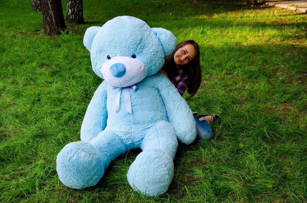 Великий плюшевий ведмедик Рафаель 180см. Ведміді 2 метри