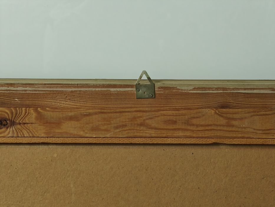 Reprodukcja Juliusz Kossak – konie, scena historyczna, rama vintage