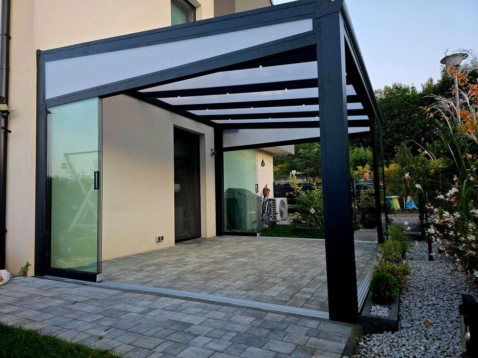 Zadaszenie Tarasu Skyli Premium! Ogród zimowy! 4.06m x 3m
