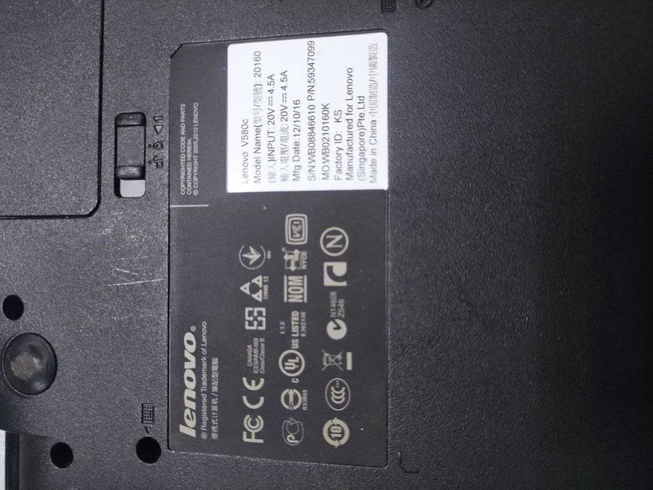 Ноутбук Lenovo V580C