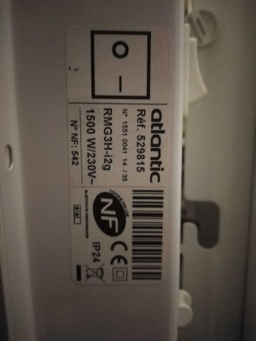 Aquecedor Atlantic (como NOVO)