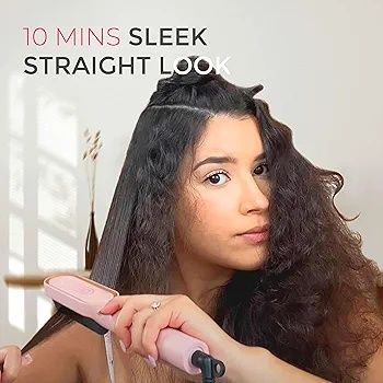 Вирівнювач волосся, щітка Tymo плойка для випрямлення волосся