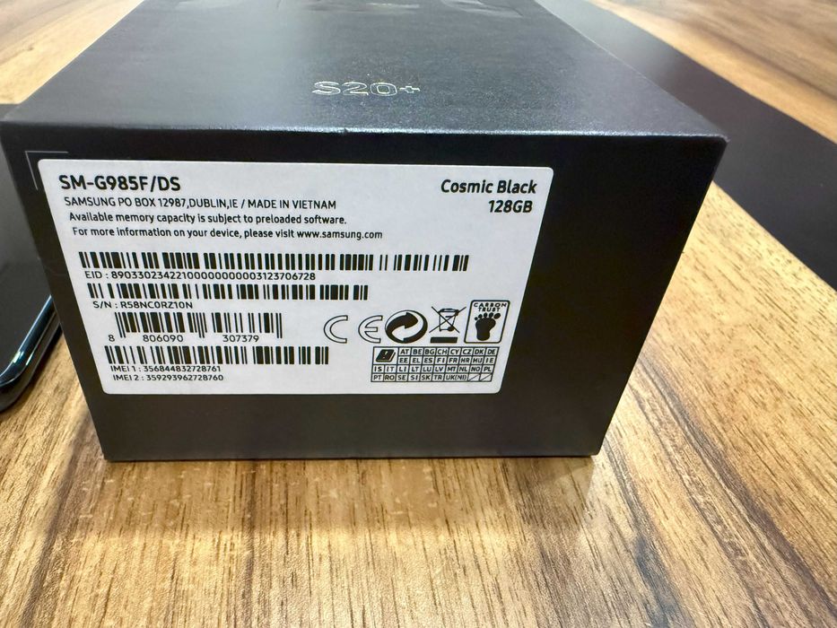 Telefon Samsung Galaxy S20 Plus 8/128GB czarny stan idealny